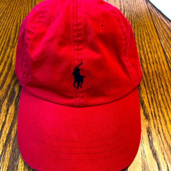 Polo by Ralph Lauren Accessories - Polo by Ralph Lauren Baseball Cap Red Cap